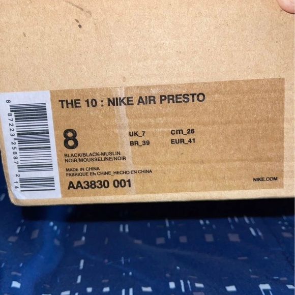 NIKE PRESTO “OFF WHITE” main image 5